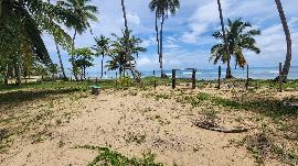 land front of beach for sale